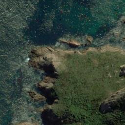 Satellite imagery of North Red Head, NZ
