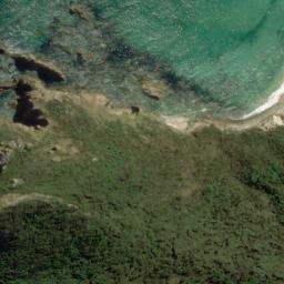 Satellite imagery of North Red Head, NZ