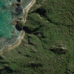 Satellite imagery of North Red Head, NZ