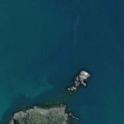 Satellite imagery of Gull Rock Point, NZ