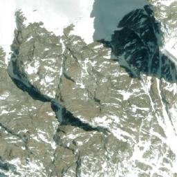 Satellite imagery of Cerro Hyades, CL