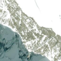 Satellite imagery of Cerro Hyades, CL