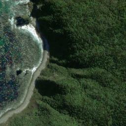 Satellite imagery of Richards Point, NZ