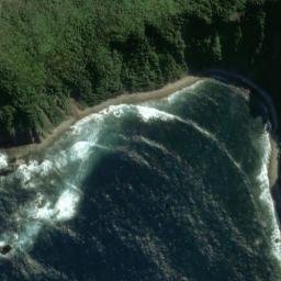 Satellite imagery of Richards Point, NZ