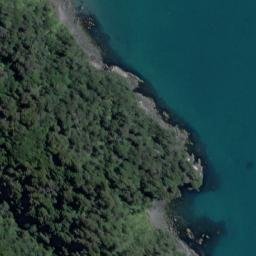 Satellite imagery of Peters Point, NZ
