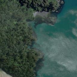 Satellite imagery of Peters Point, NZ