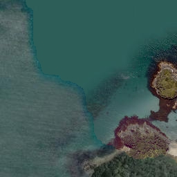 Satellite imagery of White Point, NZ