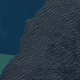 Satellite imagery of East Head, NZ