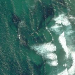 Satellite imagery of Mason Head, NZ