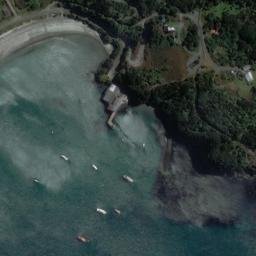 Satellite imagery of Bragg Point, NZ