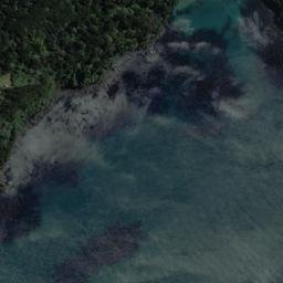 Satellite imagery of Bragg Point, NZ
