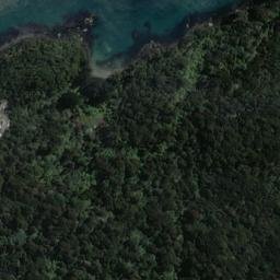 Satellite imagery of Bragg Point, NZ