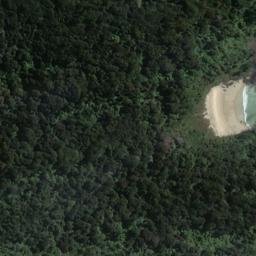 Satellite imagery of Fisherman Point, NZ