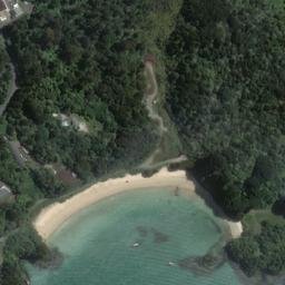 Satellite imagery of Wast Point, NZ