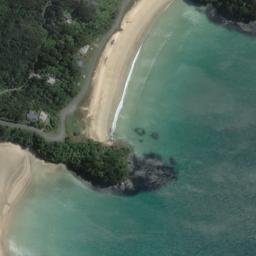Satellite imagery of Wast Point, NZ