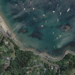 Satellite imagery of Lonnekers Point, NZ