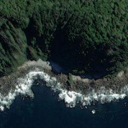 Satellite imagery of Cabo Stokes, CL