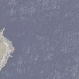 Satellite imagery of Bullers Point (Anglem), NZ