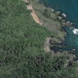 Satellite imagery of Steep Head, NZ