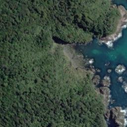 Satellite imagery of Steep Head, NZ