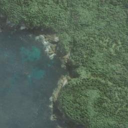 Satellite imagery of Shelter Point, NZ