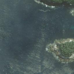 Satellite imagery of Shelter Point, NZ