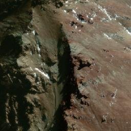 Satellite imagery of Cerro Baker, AR