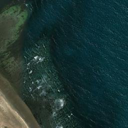 Satellite imagery of Cabo Tres Puntas, AR