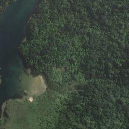 Satellite imagery of Lords River Head, NZ