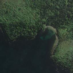 Satellite imagery of Lords River Head, NZ
