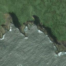 Satellite imagery of Kuri Point, NZ