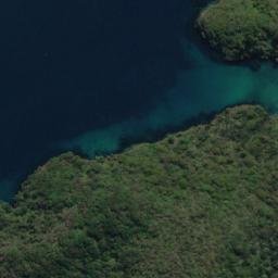 Satellite imagery of Woody Point, NZ