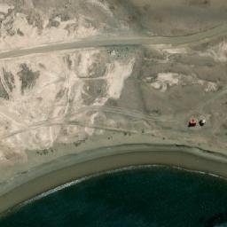 Satellite imagery of Cabo Blanco, AR