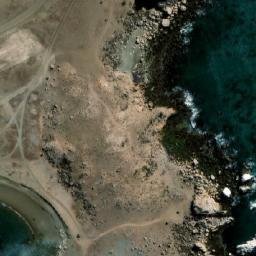 Satellite imagery of Cabo Blanco, AR
