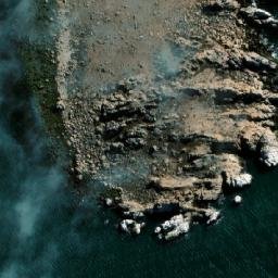 Satellite imagery of Cabo Blanco, AR
