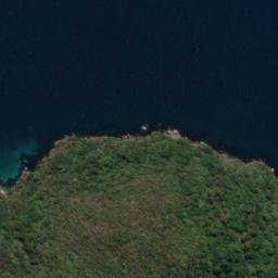 Satellite imagery of Pigeon House, NZ