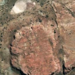 Satellite imagery of Cerro Mesa, AR
