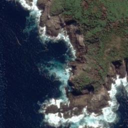Satellite imagery of Wilsons Point, NZ
