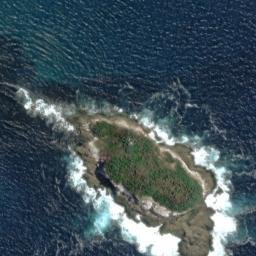 Satellite imagery of Kaninihi Point, NZ