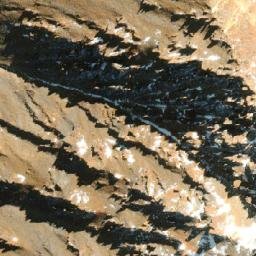 Satellite imagery of Cerro Penitentes, AR