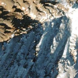 Satellite imagery of Cerro Penitentes, AR