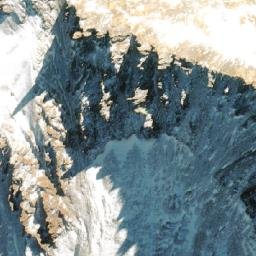 Satellite imagery of Cerro Penitentes, AR