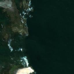 Satellite imagery of Punta Foca, AR