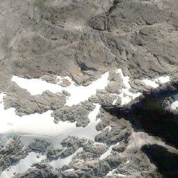 Satellite imagery of Cerro Tres Hermanos, CL