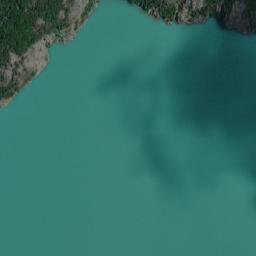 Satellite imagery of Cerro Mesa, AR