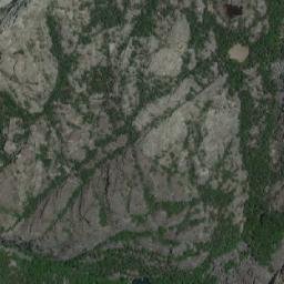 Satellite imagery of Cerro Mesa, AR