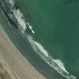 Satellite imagery of Punta Guanacos, AR