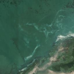 Satellite imagery of Punta Guanacos, AR