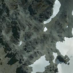 Satellite imagery of Cerro Tres Hermanos, AR