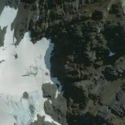 Satellite imagery of Cerro Tres Hermanos, AR